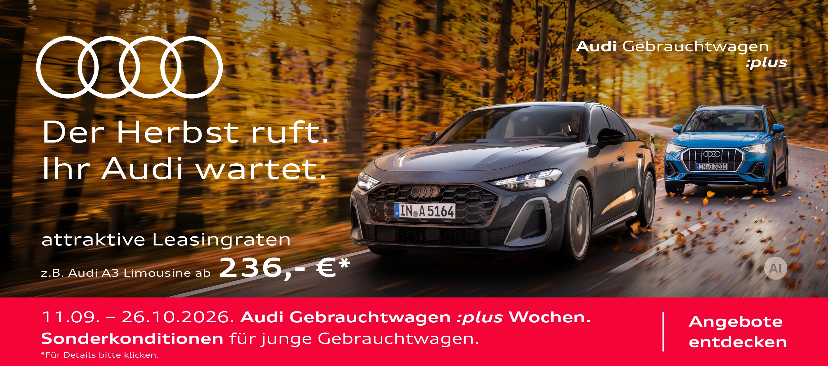 AUDI GW PLUS WOCHEN 09-26