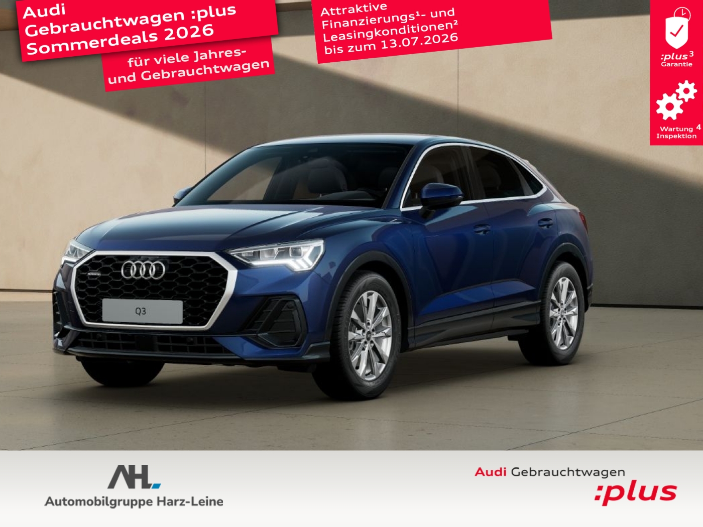 Q3 Sportback 40 TDI quattro Rückfahrkamera Vorb. AHK LED