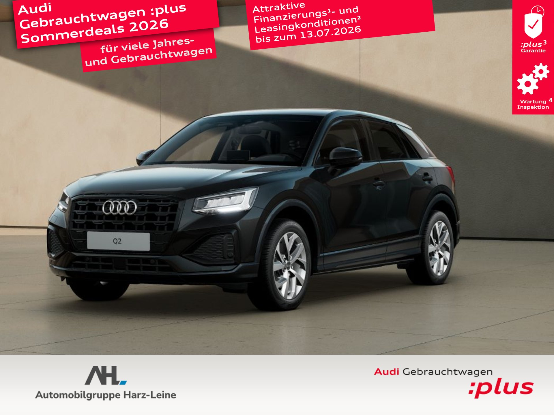 Q2 advanced 35 TDI Rückfahrkamera Smartphone-Interface Navi plus