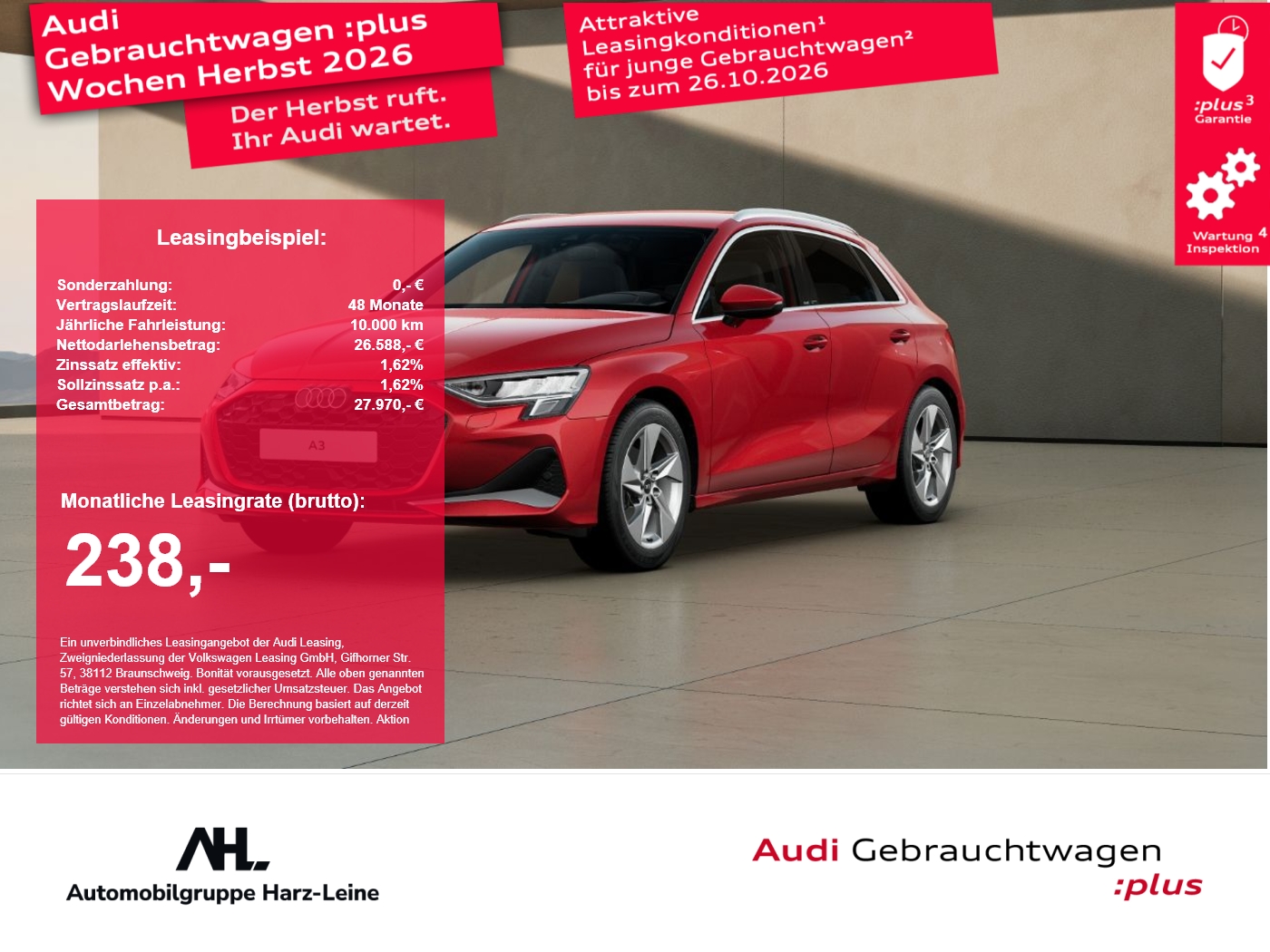 A3 Sportback advanced 35 TFSI Smartphone-Interface