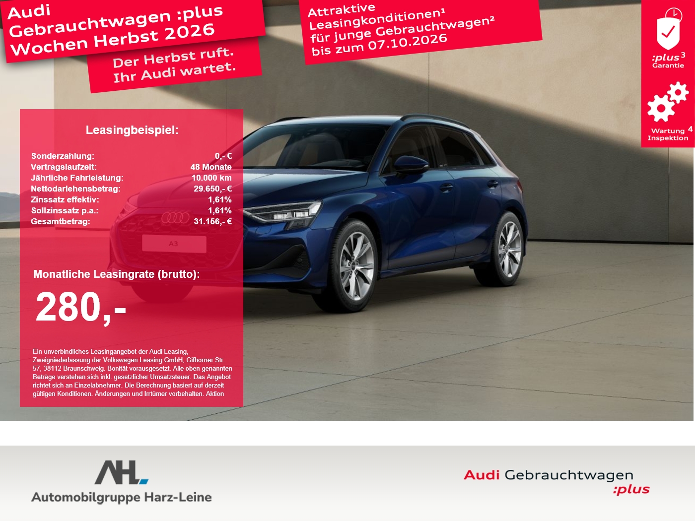 A3 Sportback 35 TDI Rückfahrkamera LED Sportsitze