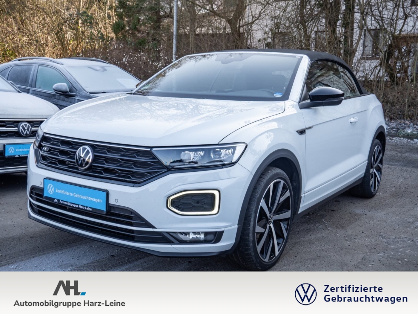 T-Roc Cabriolet R-LINE TSI DSG+ALU 19+LEDER+LED+NAVI+ACC+SPORTFAHRWERK+APP CONNECT+KLIMA