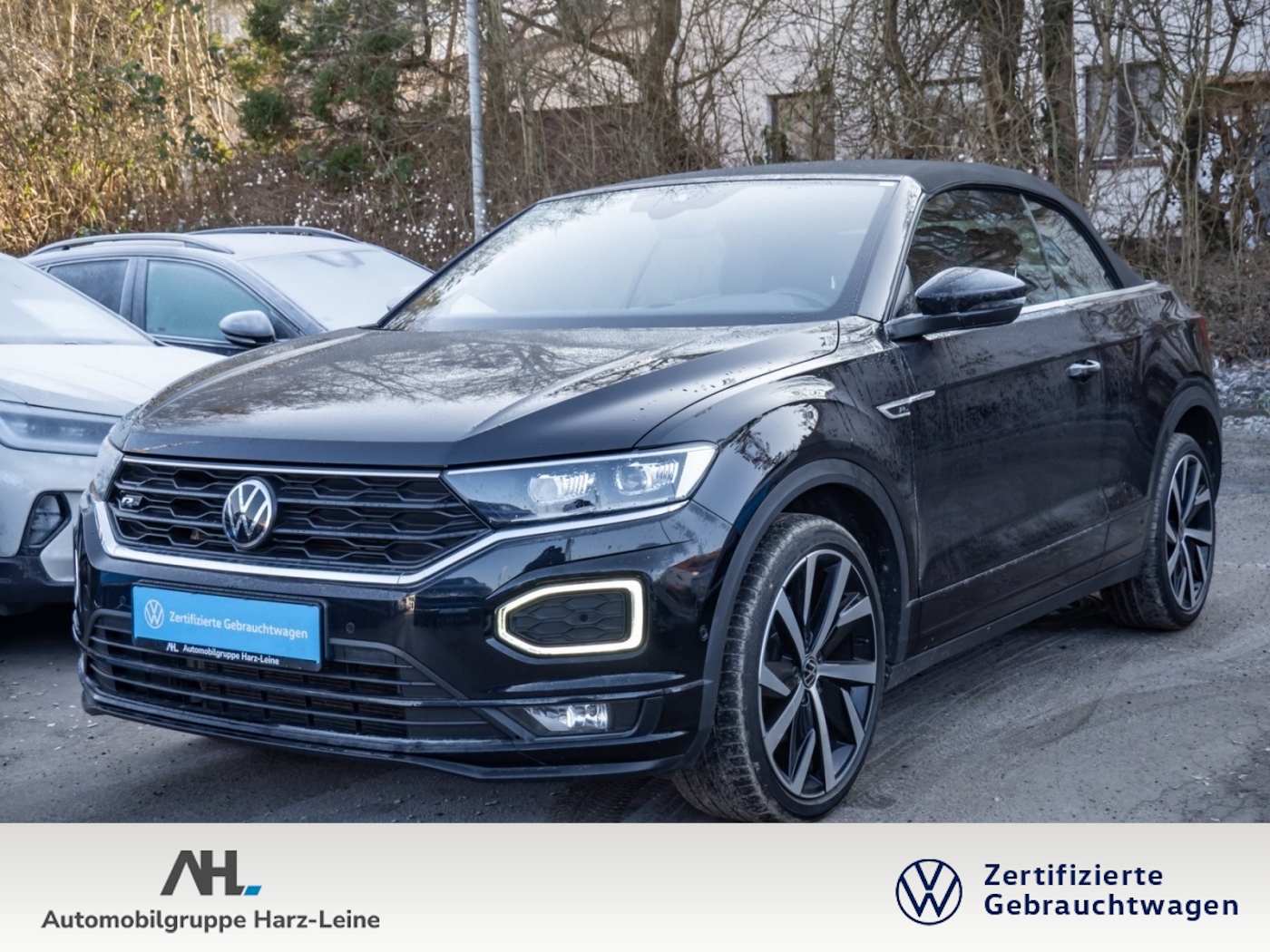 T-Roc Cabriolet R-LINE TSI DSG+ALU 19+LEDER+LED+RÜCKFAHRKAMERA+ACC+SPORTFAHRWERK+KLIMA