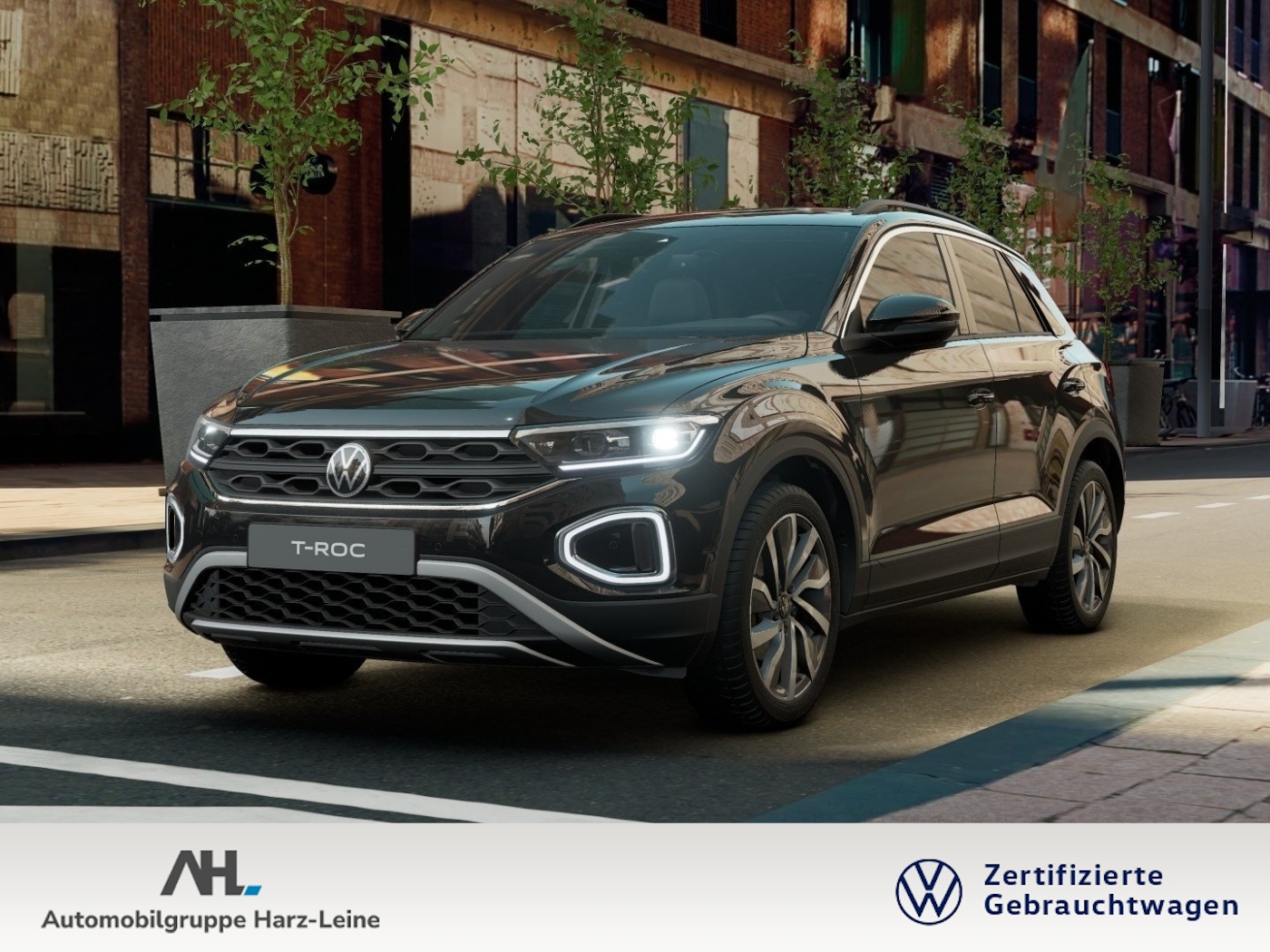 T-Roc GOAL TSI DSG+AHK+ALU 18+TRAVEL ASSIST+RÜCKFAHRKAMERA+NAVI+LED-PLUS+APP