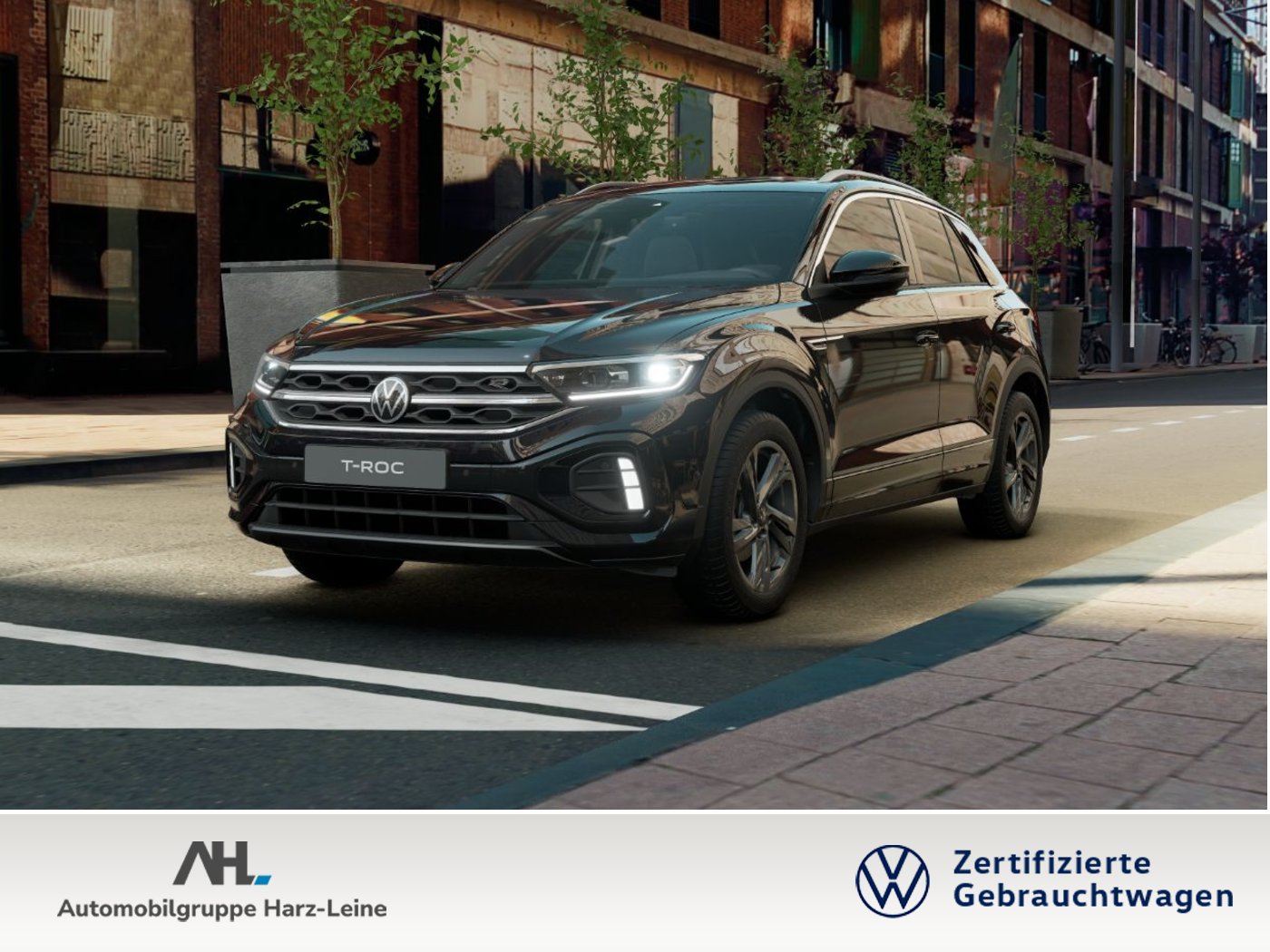 T-ROC R-LINE TSI DSG+AHK+ALU 17+LED-PLUS+RÜCKFAHRKAMERA+ACC+APP CONNECT+KLIMA
