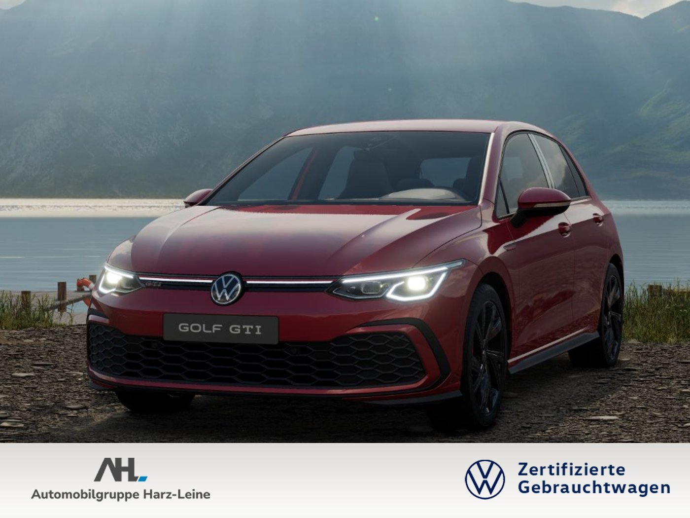 Golf VIII GTI TSI DSG+ALU 18+KEYLESS+TRAVEL ASSIST+REAR VIEW+APP CONNECT+LED+ACC