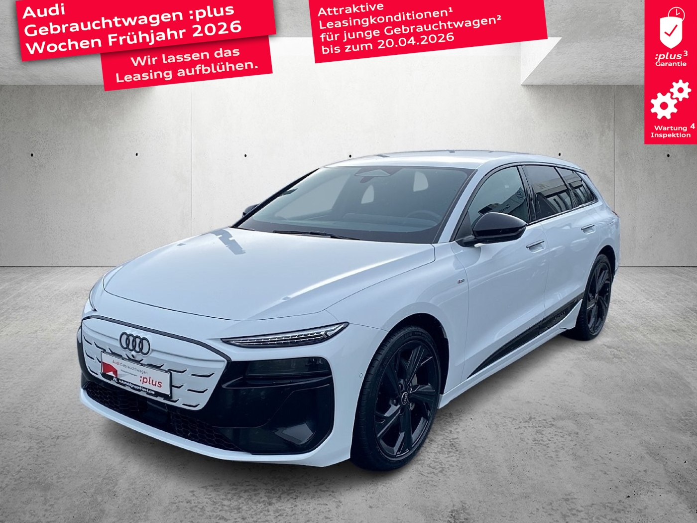 A6 Avant e-tron S line performance LED Plus Navi ACC AHK Leder