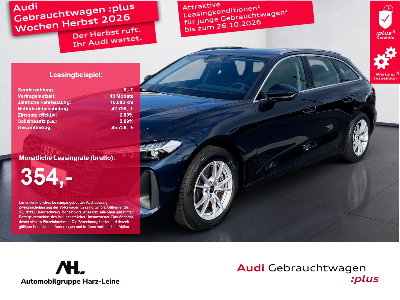 A5 Avant TDI S-tronic Matrix Navi ACC 360° Standhzg.