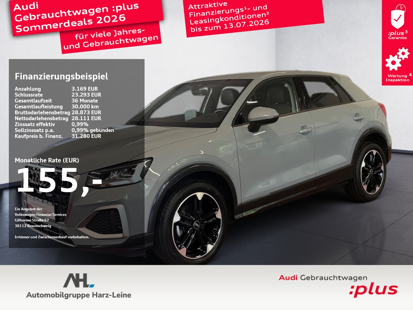 Q2 35 TFSI advanced S-tronic LED Navi ACC RFK LM