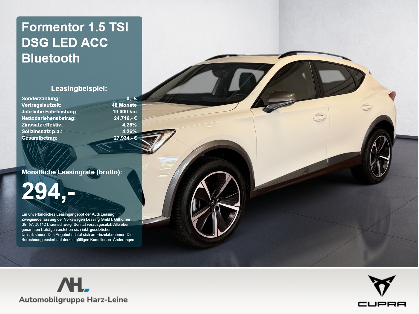 Formentor 1.5 TSI DSG LED ACC Bluetooth ACC AHK