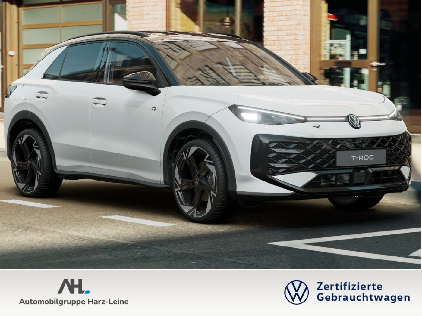 T-Roc R-LINE eTSI DSG+ALU 20+LED-MATRIX+KEYLESS+360° KAMERA+NAVI+TRAVEL ASSIST