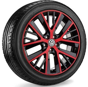 VW Golf 7 GTI Twinspoke Design Felgen, Sommer