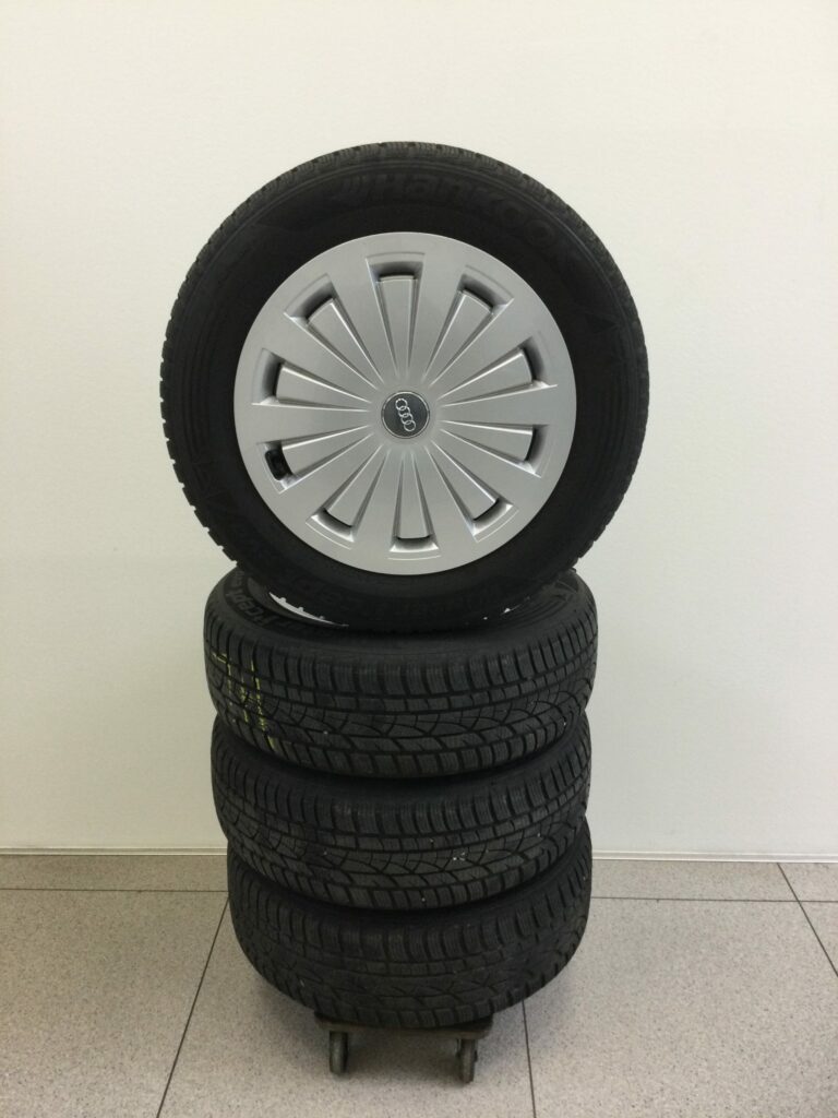 Winterkomplettradsatz Audi A4 Stahl 16“