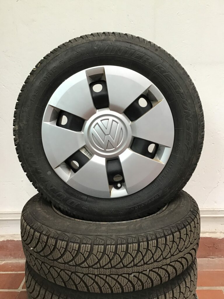 VW UP/Skoda CitiGo/Seat Mii Winterkomplettradsatz 14 Zoll Stahl