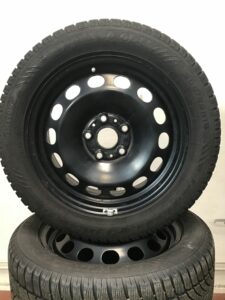 VW Golf,Sportsvan/Skoda Octavia Winterkomplettradsatz 16 Zoll Stahl