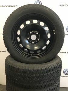 VW Tiguan Winterkomplettradsatz 17 Zoll Stahl