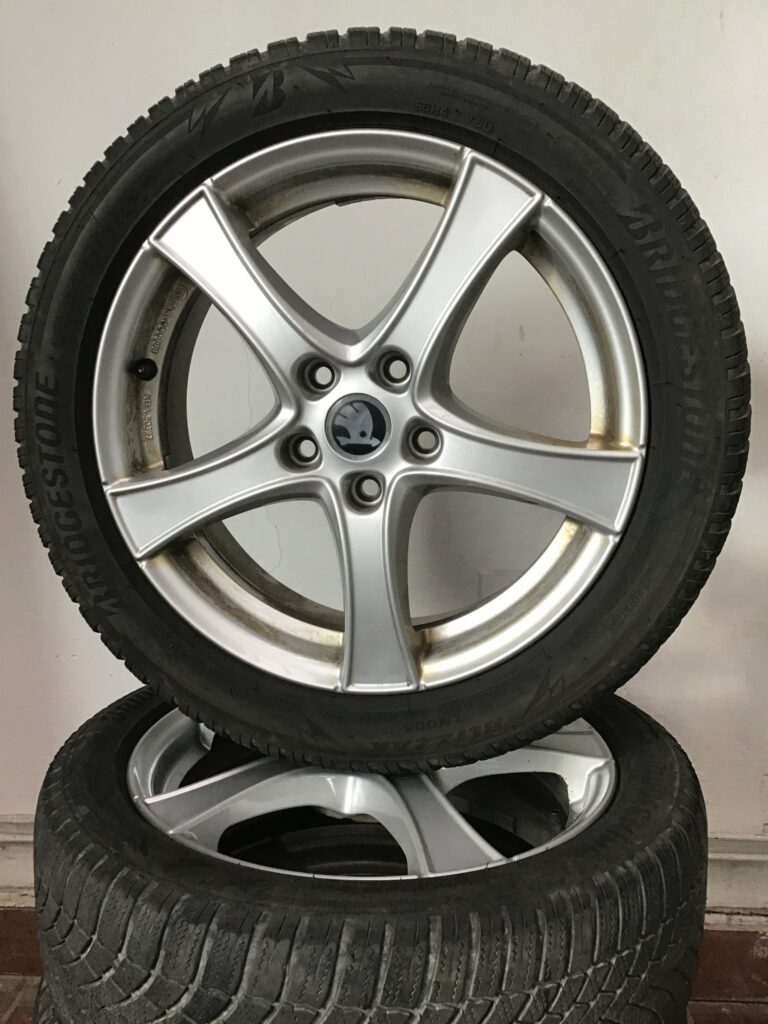 Skoda Superb Winterkomplettradsatz 17 Zoll Alu