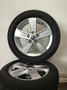 Skoda Octavia 3 Winterkomplettradsatz 16 Zoll Alu