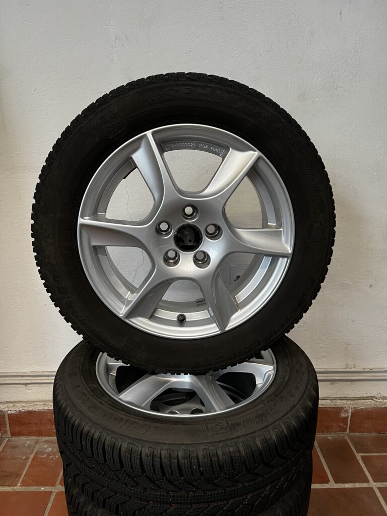 Skoda Fabia Winterkomplettradsatz Alu 15 Zoll