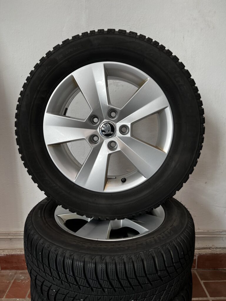 Skoda Superb Winterkomplettradsatz 16 Zoll Alu