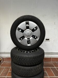 VW UP/Skoda CitiG/Seat Mii Winterkomplettradsatz 14 Zoll Stahl