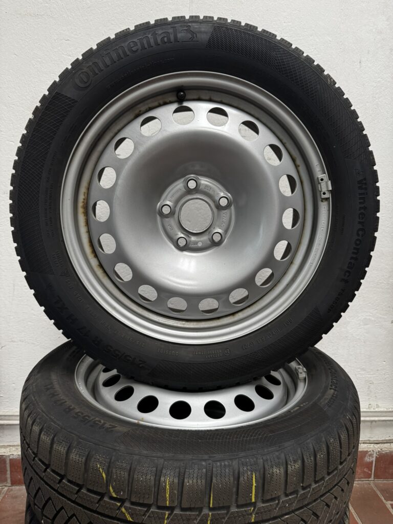 VW Caddy Winterkomplettradsatz 17 Zoll Stahl