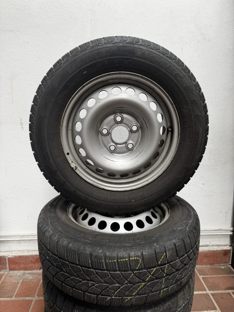VW Transporter Winterkomplettradsatz 16 Zoll Stahl