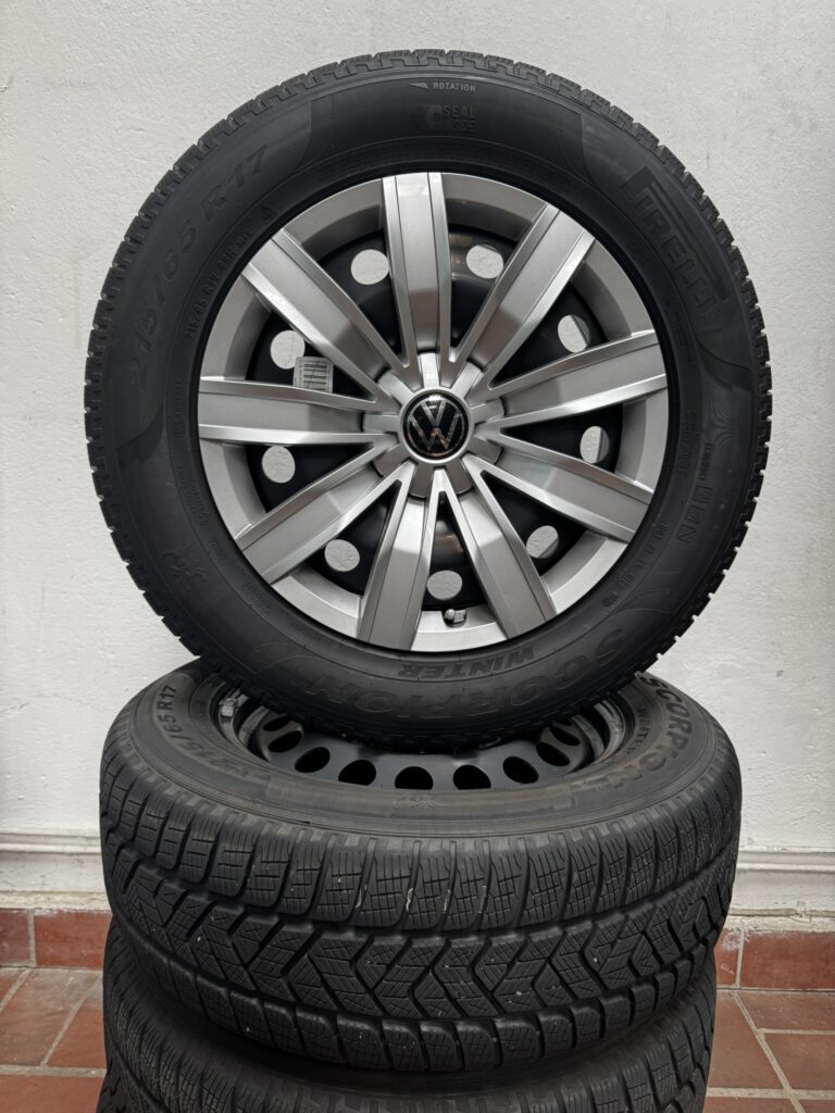 VW Tiguan Winterkomplettradsatz 17 Zoll Stahl