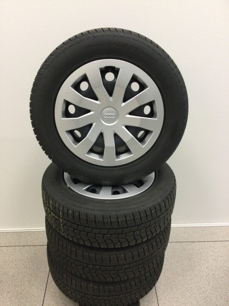 Winterkomplettradsatz Audi A1 15Zoll Stahl
