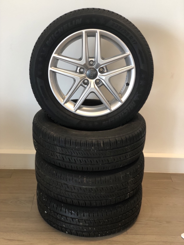 Winterkomplettradsatz Audi A4 17ZOLL ALU